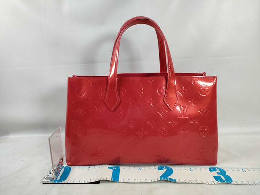 LOUIS VUITTON Vernis Wilshire PM M93643 Handbag