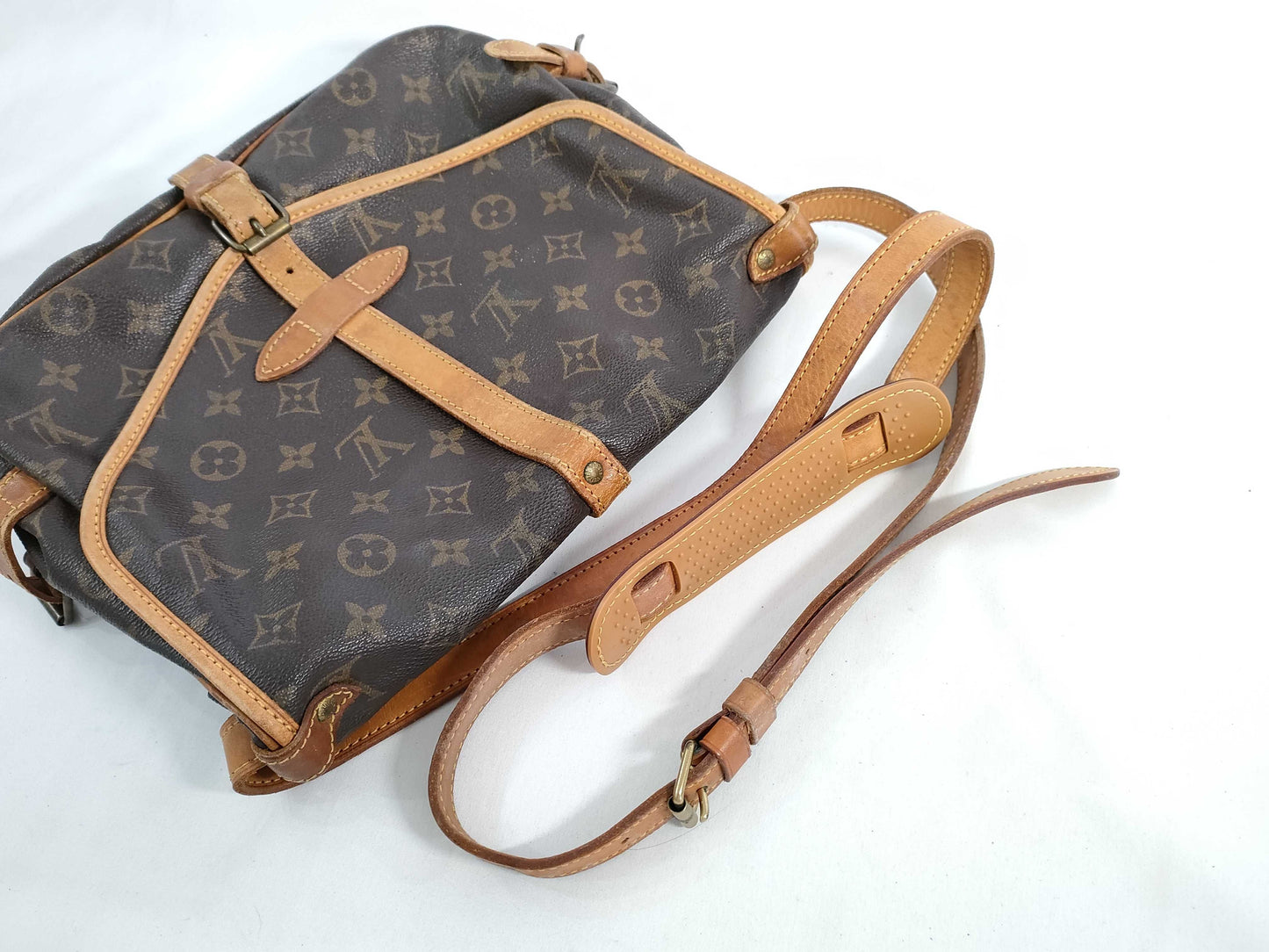 LOUIS VUITTON LOUIS VUITTON Monogram Saumur 30 M42256 AR1912 Shoulder Bag