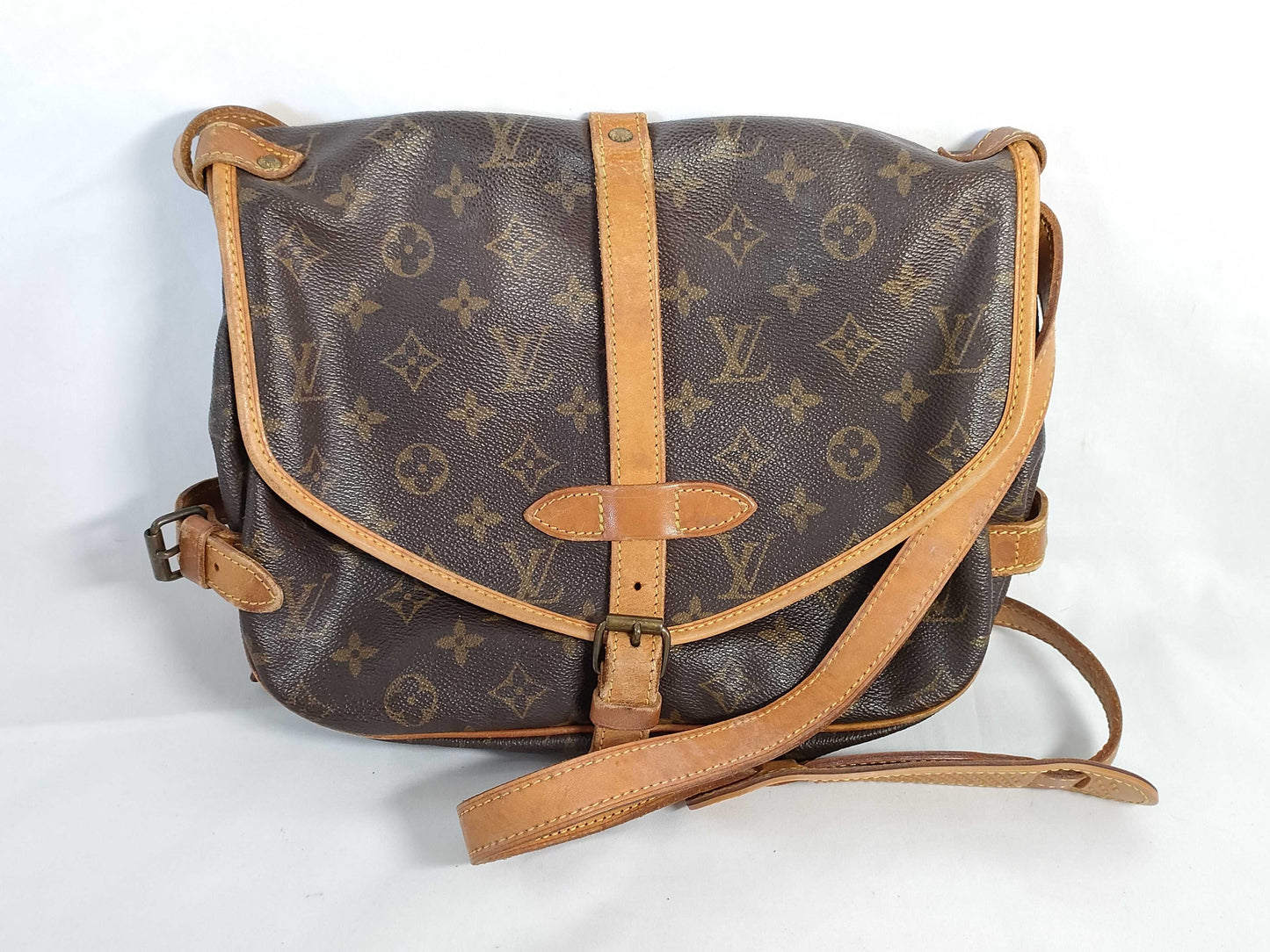 LOUIS VUITTON LOUIS VUITTON Monogram Saumur 30 M42256 AR1912 Shoulder Bag