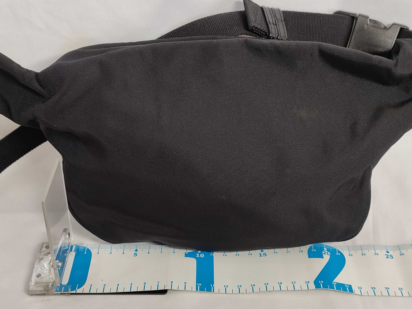 BALENCIAGA Explorer Nylon Body Bag, Black, 482389, Waist Bag
