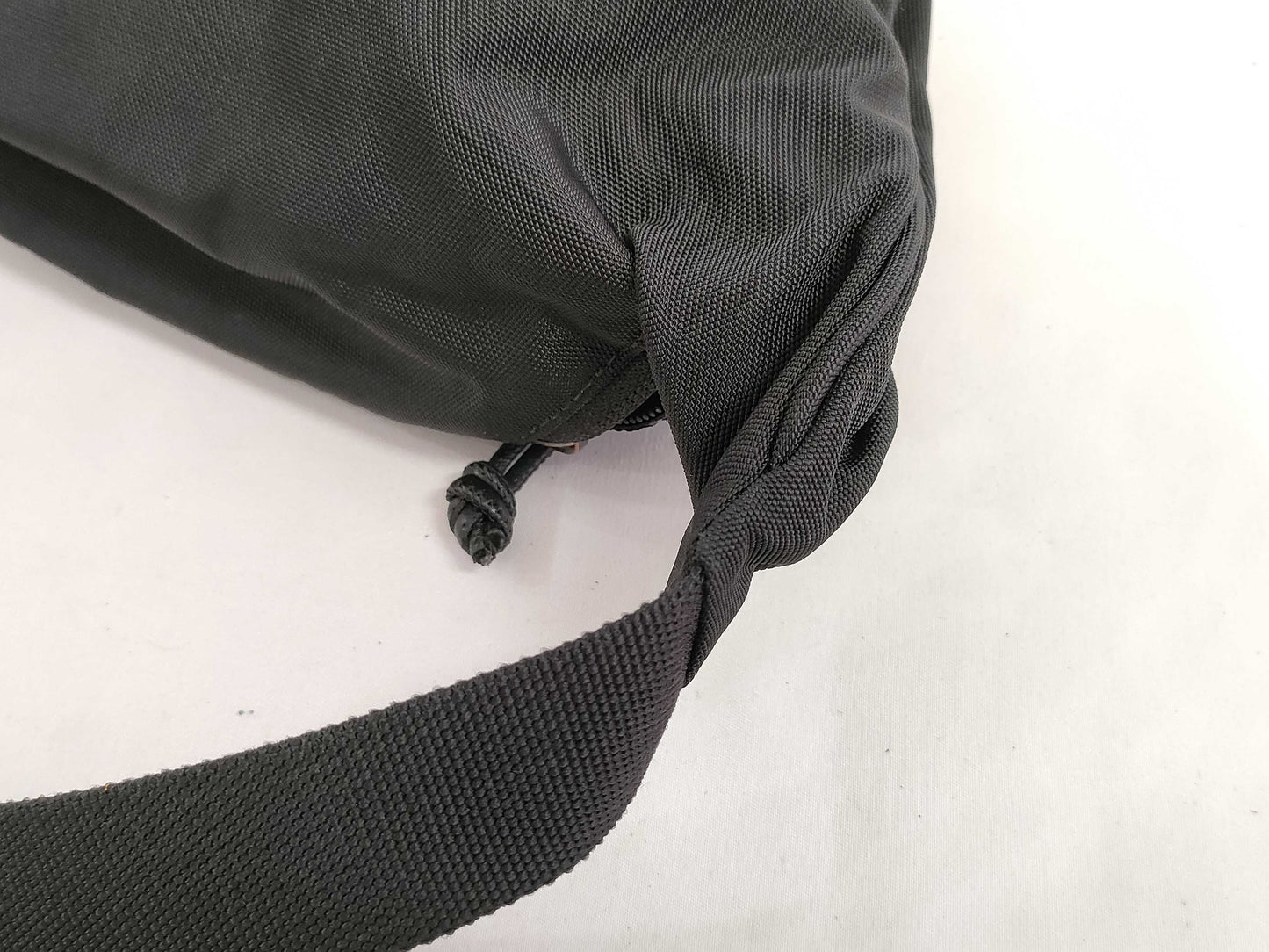 BALENCIAGA Explorer Nylon Body Bag, Black, 482389, Waist Bag