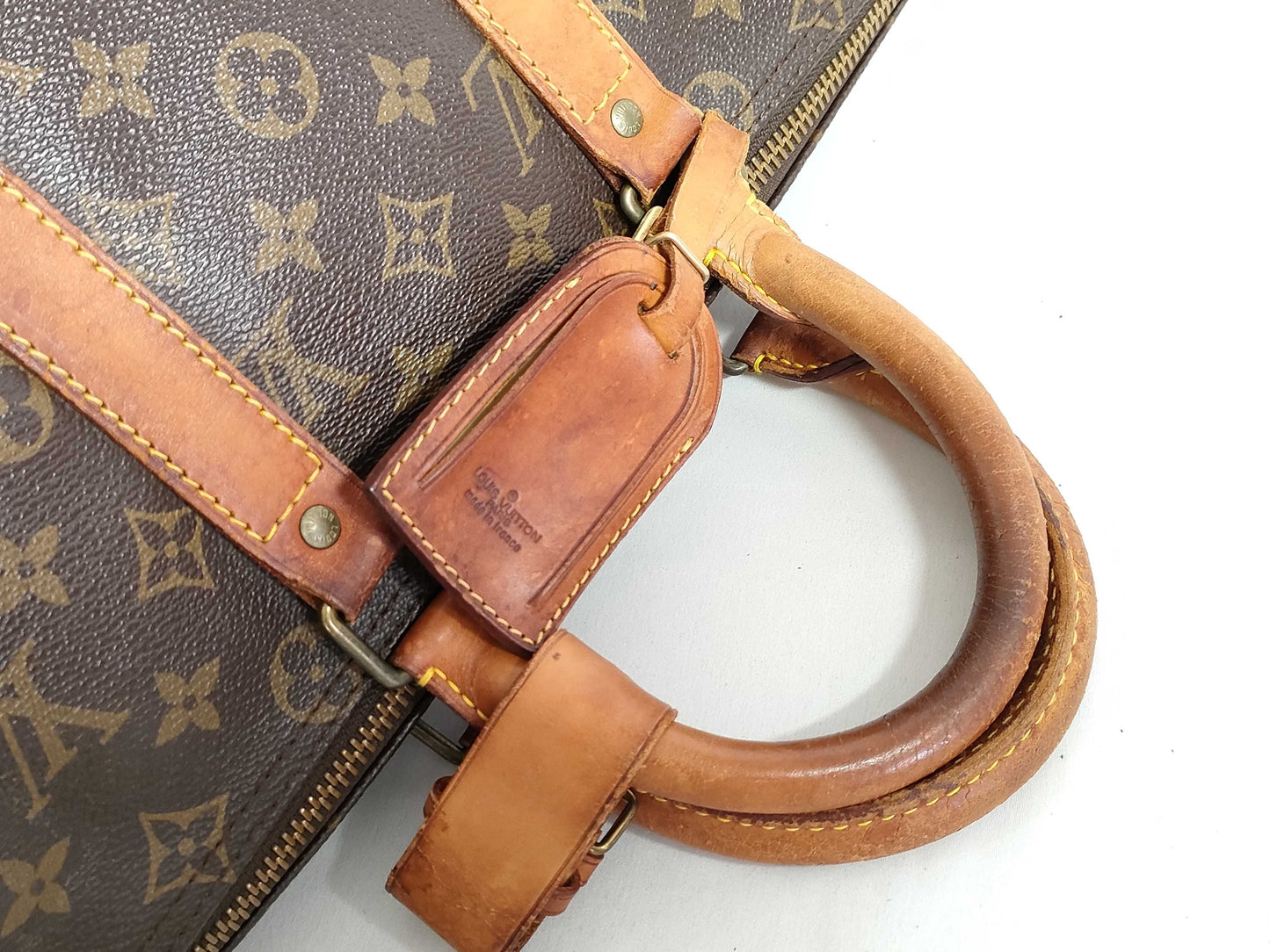 LOUIS VUITTON Monogram Keepall 45 M41428 Boston Bag with Unclear Serial Number