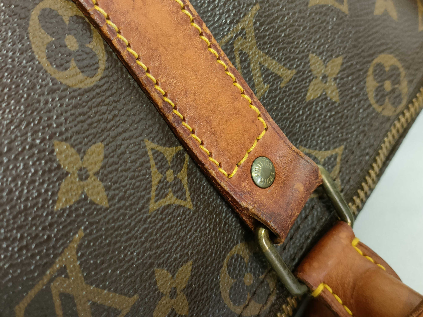 LOUIS VUITTON Monogram Keepall 45 M41428 Boston Bag with Unclear Serial Number