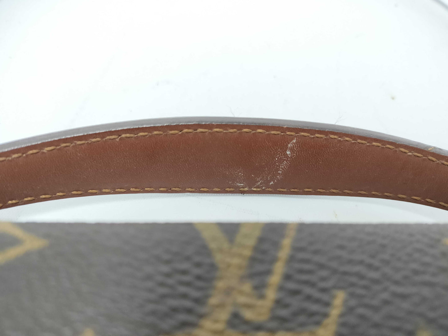 LOUIS VUITTON Monogram Monceau M51185 A20960 Brown Handbag