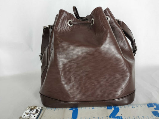 LOUIS VUITTON Epi FR-Louis Vuitton Epi Noe Brown Shoulder Bag