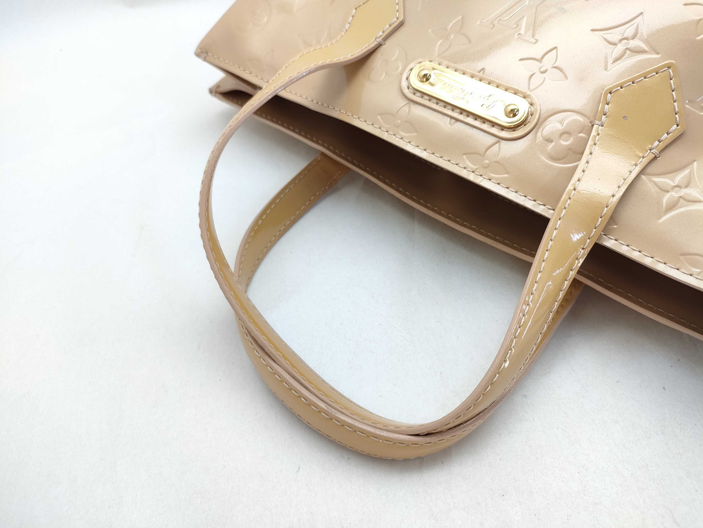 LOUIS VUITTON Vernis Wilshire PM SN1130 Handbag