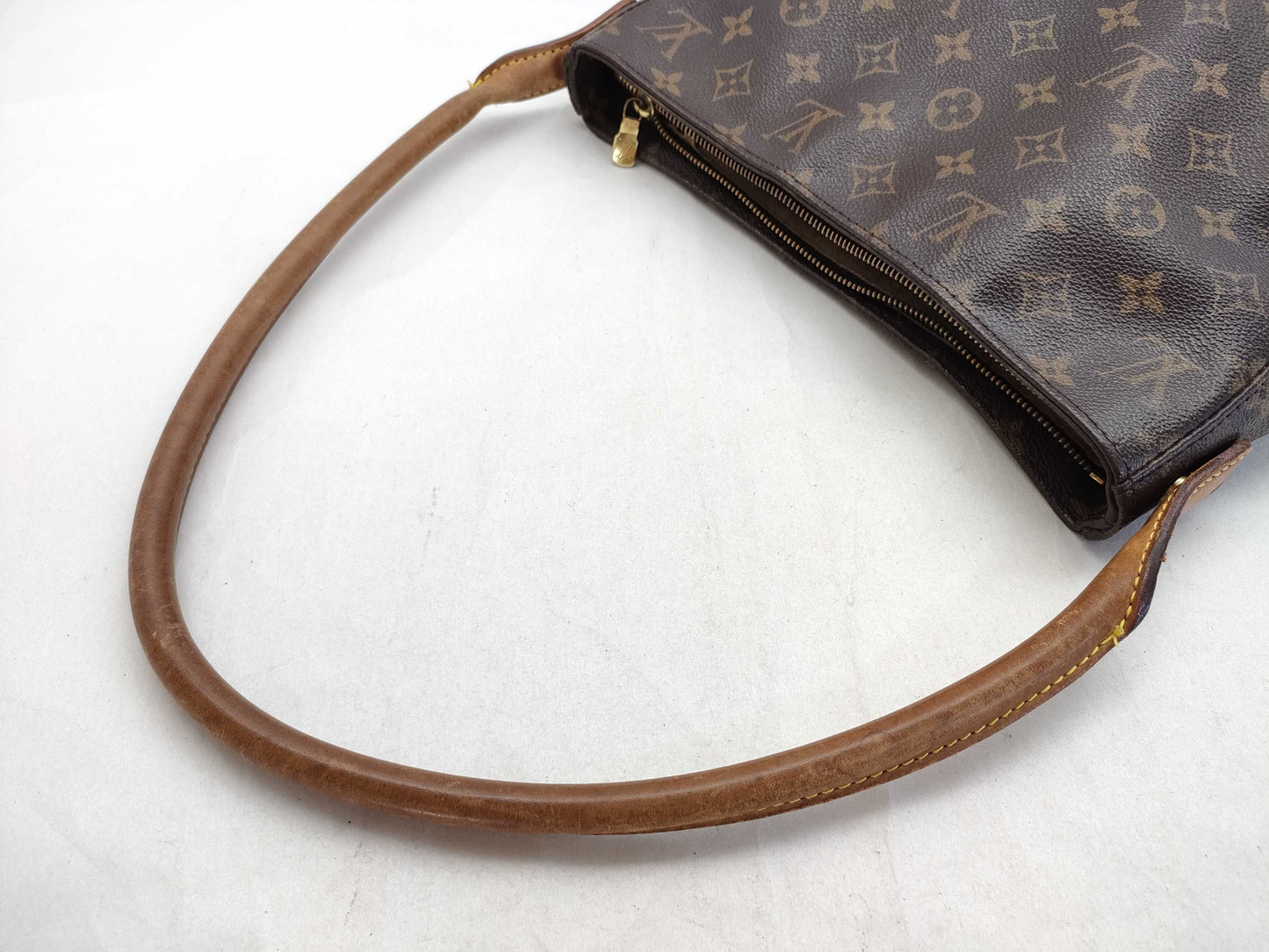 LOUIS VUITTON Monogram Looping GM M51145 MI0010 Brown Shoulder Bag