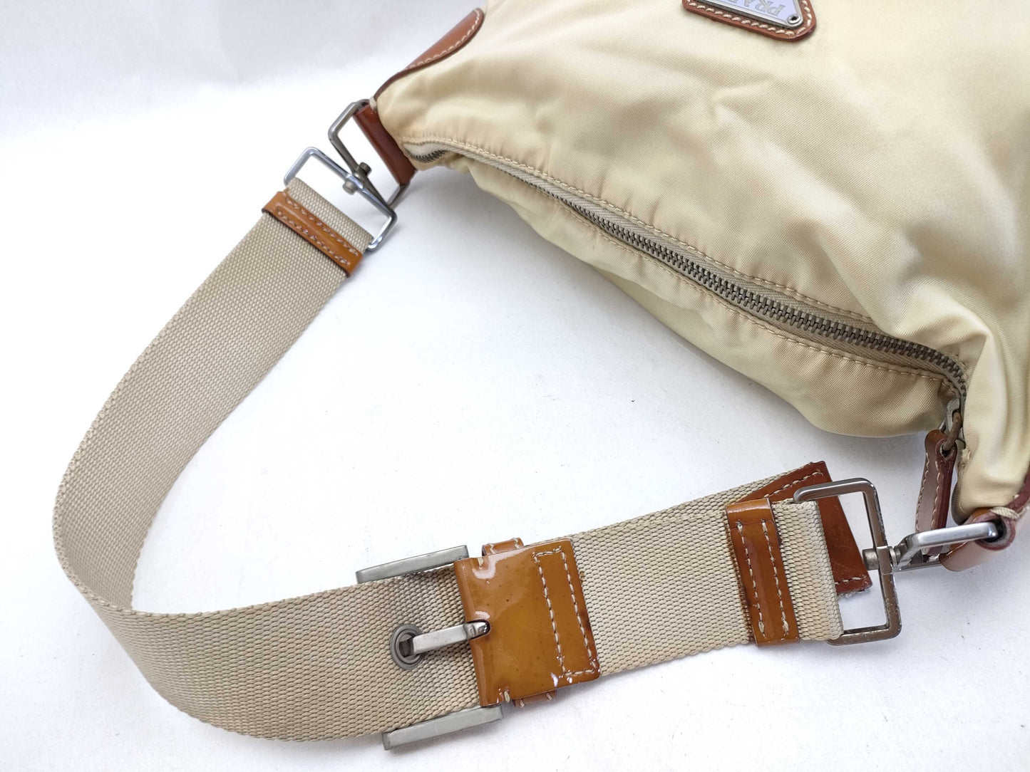 PRADA Prada shoulder bag beige shoulder bag