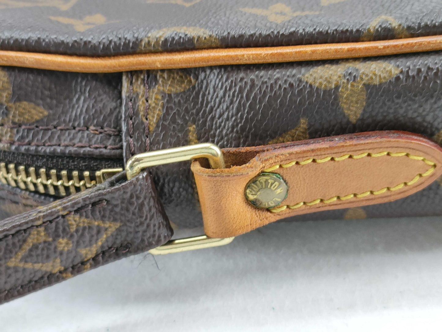 LOUIS VUITTON Monogram Danube M45266 Brown Shoulder Bag