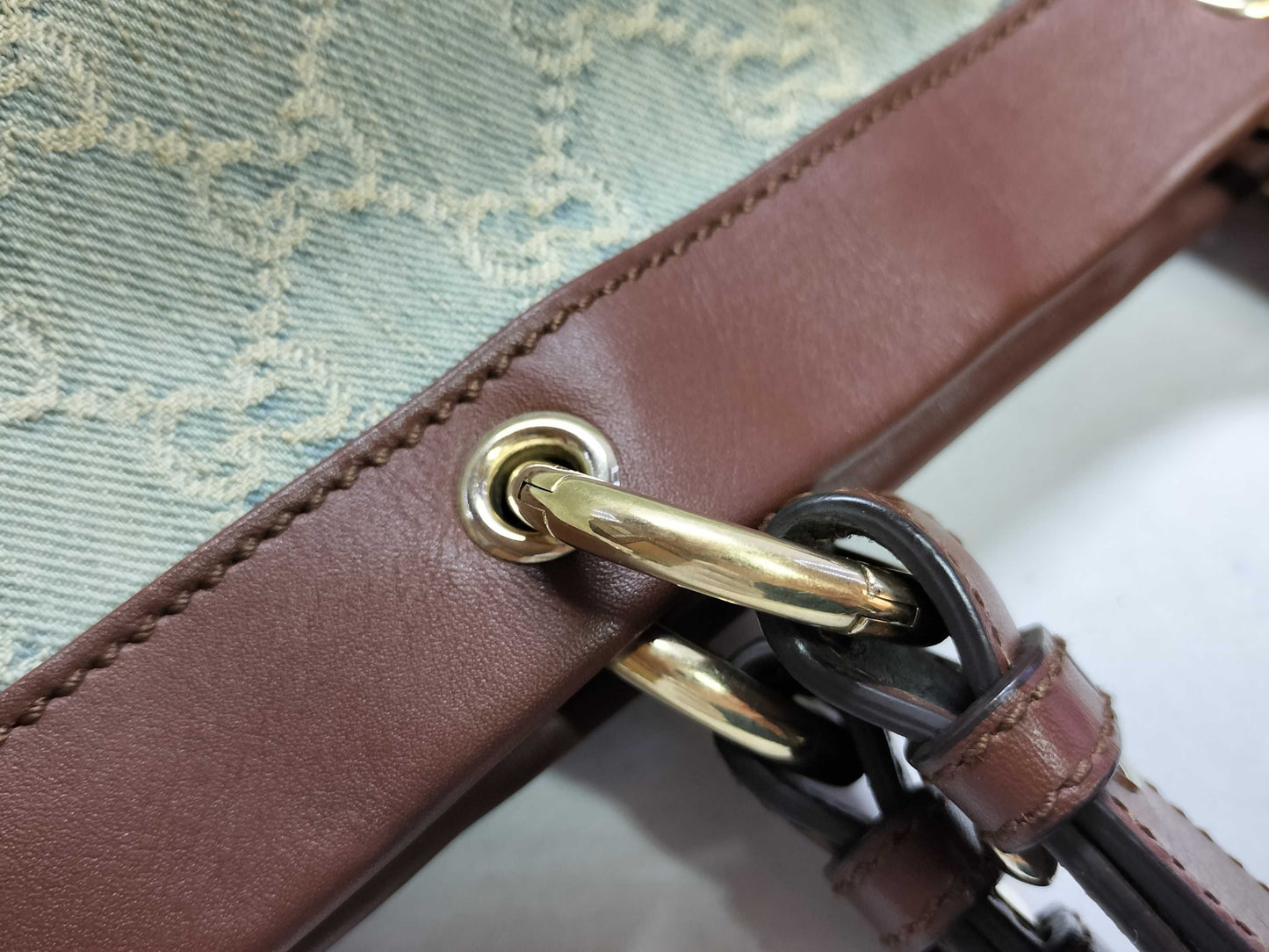 GUCCI GG Canvas PH - Gucci Valentine Canvas Shoulder Bag