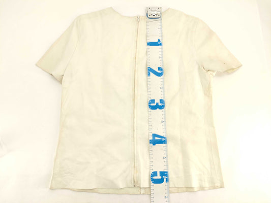 FENDI Leather Shirt Logo Tops