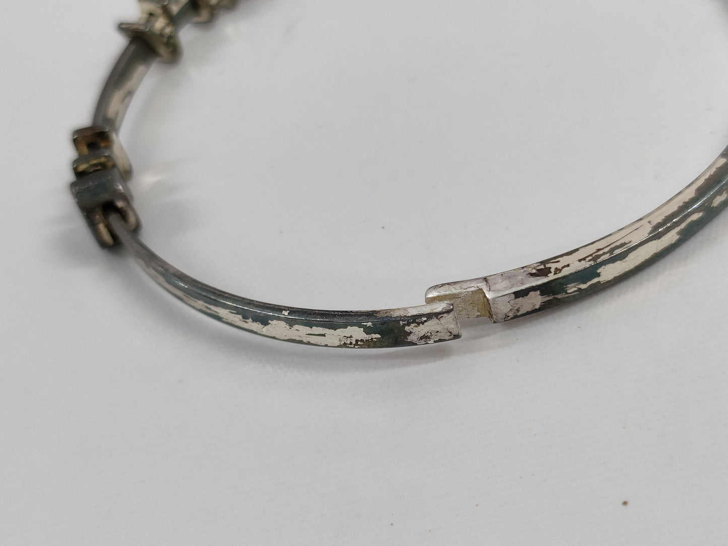 CHANEL 01P Logo SP Bracelet Bracelet Bangle