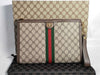 GUCCI GG Supreme GUCCI BALENCIAGA The Hacker GG Supreme Clutch Bag Clutch Bag