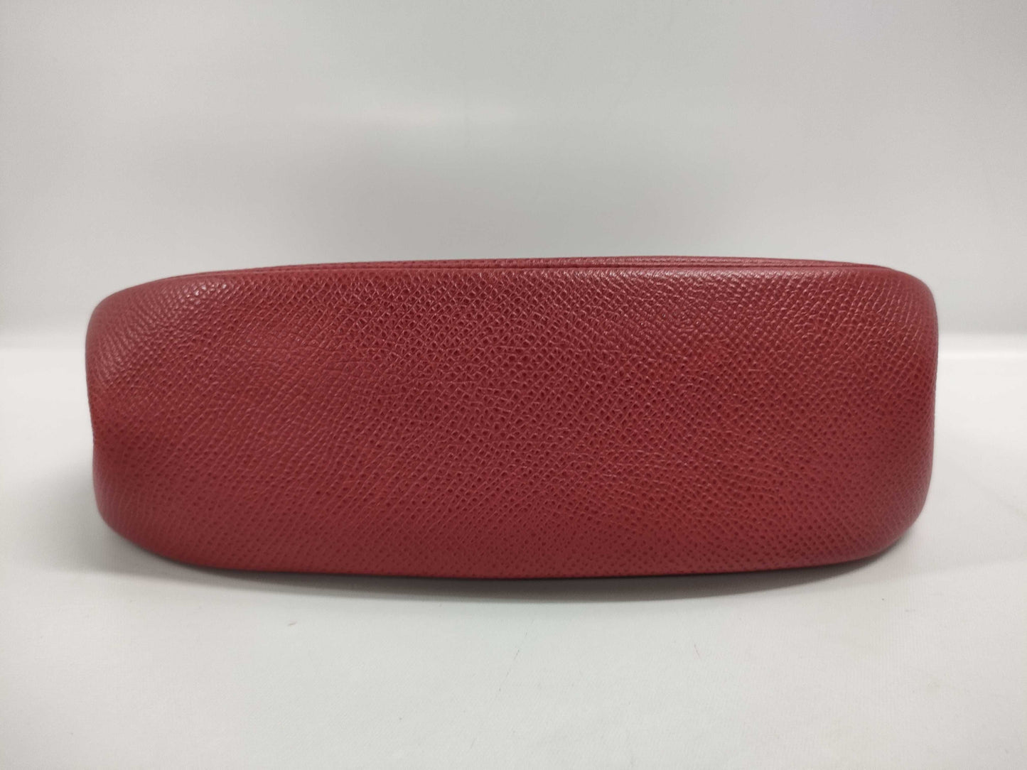 HERMES Banana Kelly Pouch with Gold Hardware and Round X Stamp