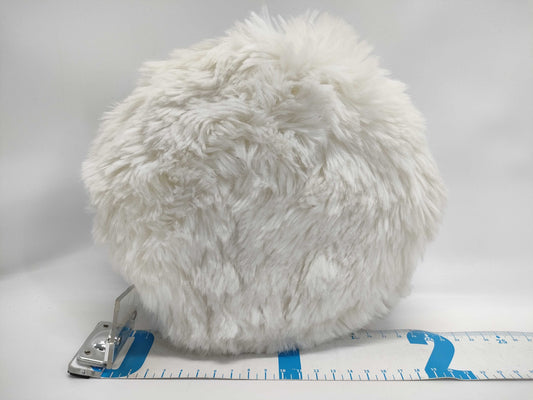 CHANEL Fur and Color Stone Round Chain Shoulder Bag with Sticker