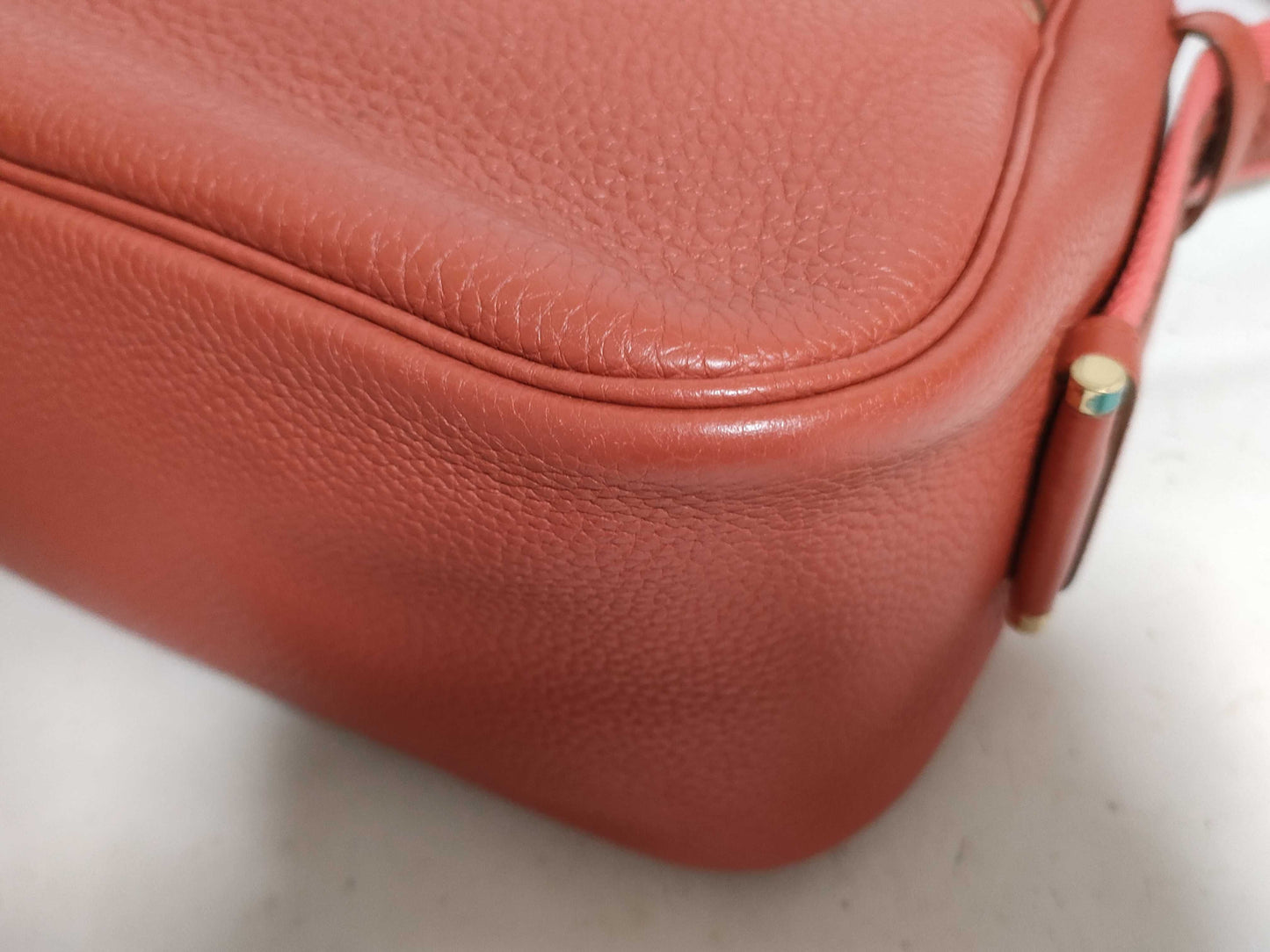 HERMES HERMES Blue Langueux Shoulder Bag