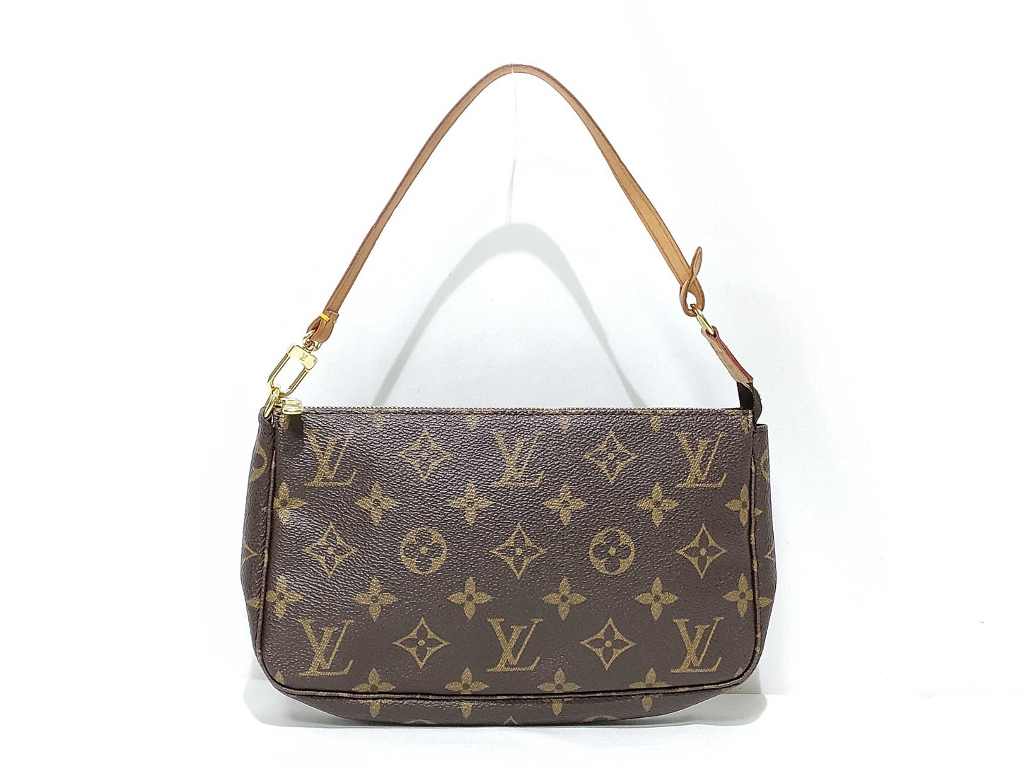 LOUIS VUITTON Monogram Pochette Accessoires M51980 CA1021 Handbag