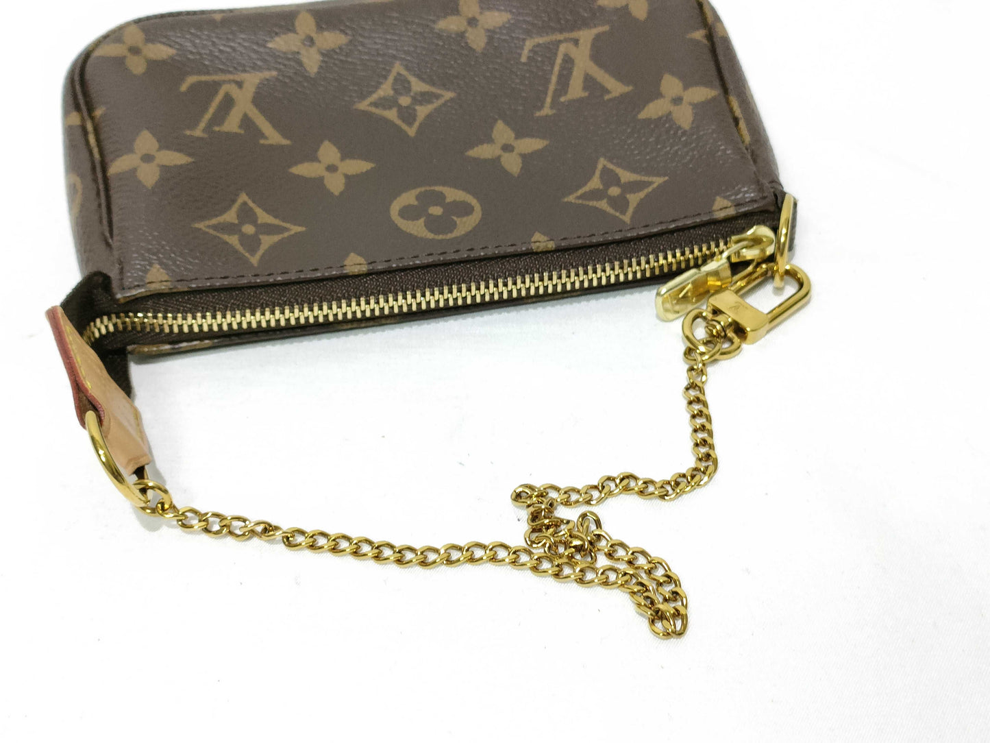 LOUIS VUITTON Monogram Mini Pochette Accessoires M58009 UB4240 Handbag