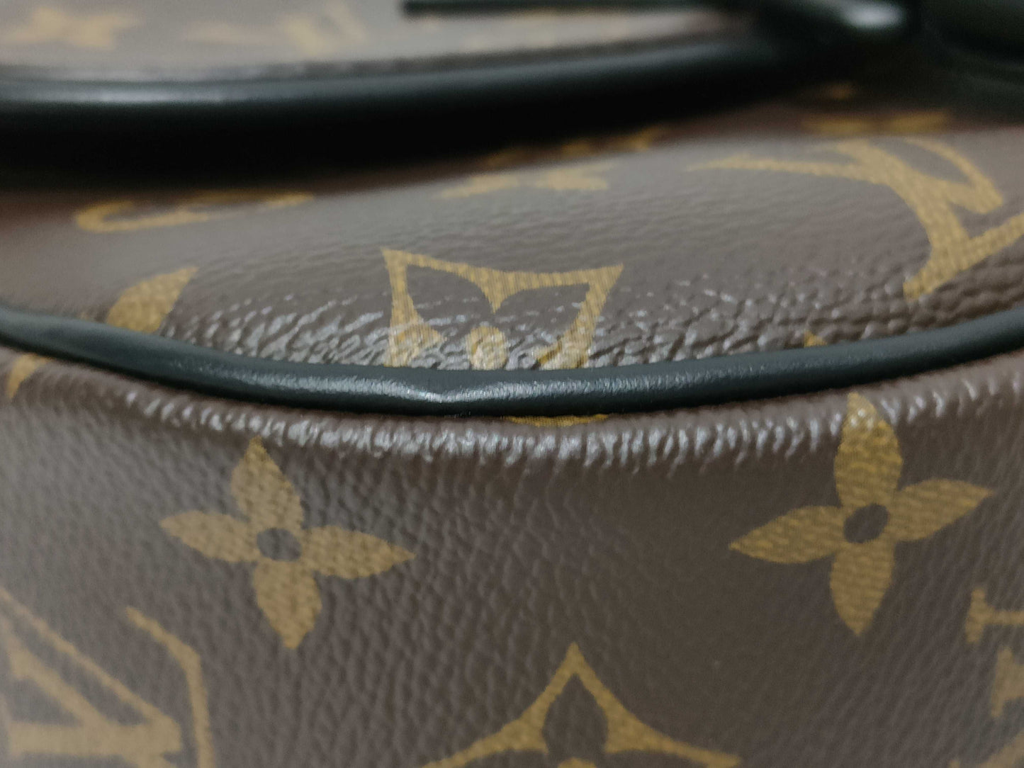 LOUIS VUITTON Monogram Macassar Montsouris Messenger PM M47060 Shoulder Bag