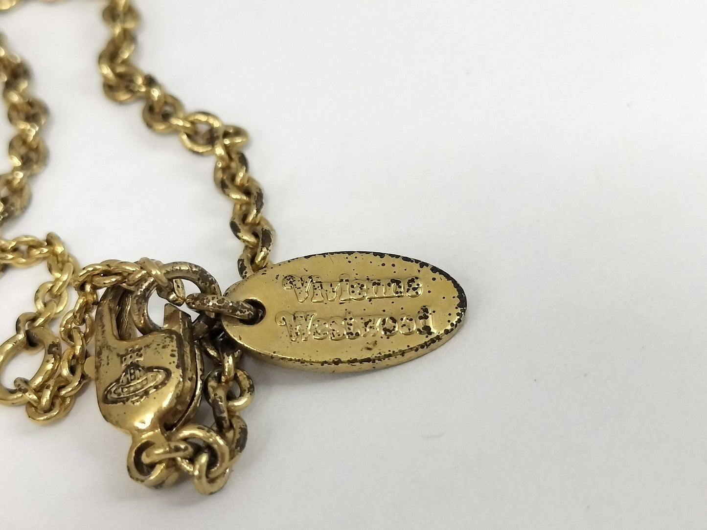 Vivienne Westwood Gold GP Stone Necklace Set of 2