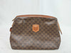 CELINE Macadam Brown Clasp Second Pouch Clutch Bag Pouch
