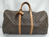 LOUIS VUITTON Monogram Keepall 60 Boston Bag