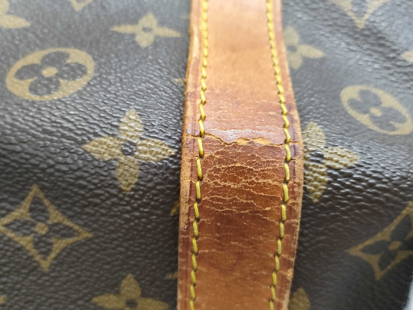 LOUIS VUITTON Monogram Keepall 60 Boston Bag