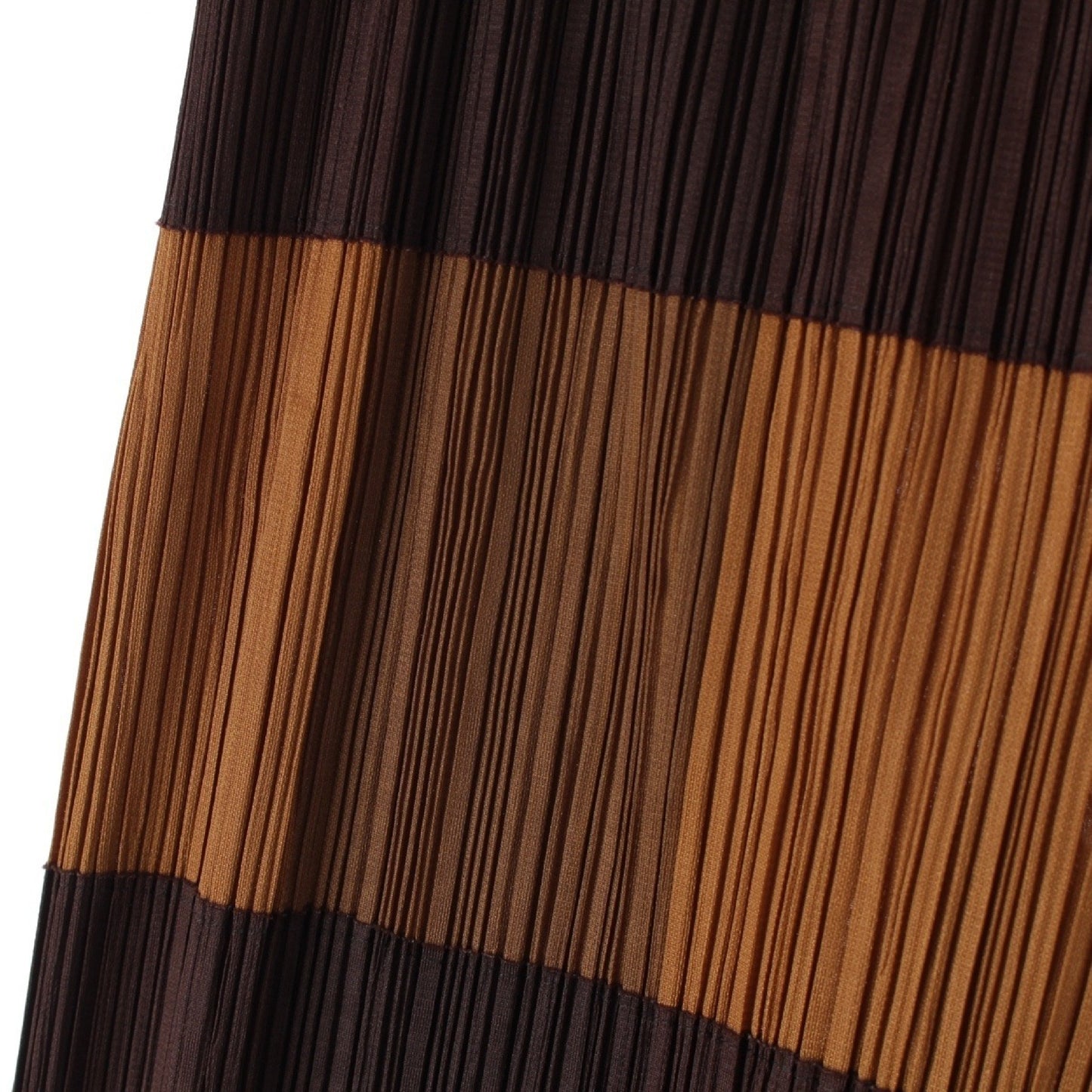 PLEATS PLEASE PLEATS PLEASE PLEATS PLEASE ISSEY Check Wide Pants PP03-JF501 Yellow Brown Pleats Please Issey Miyake 4 Pants