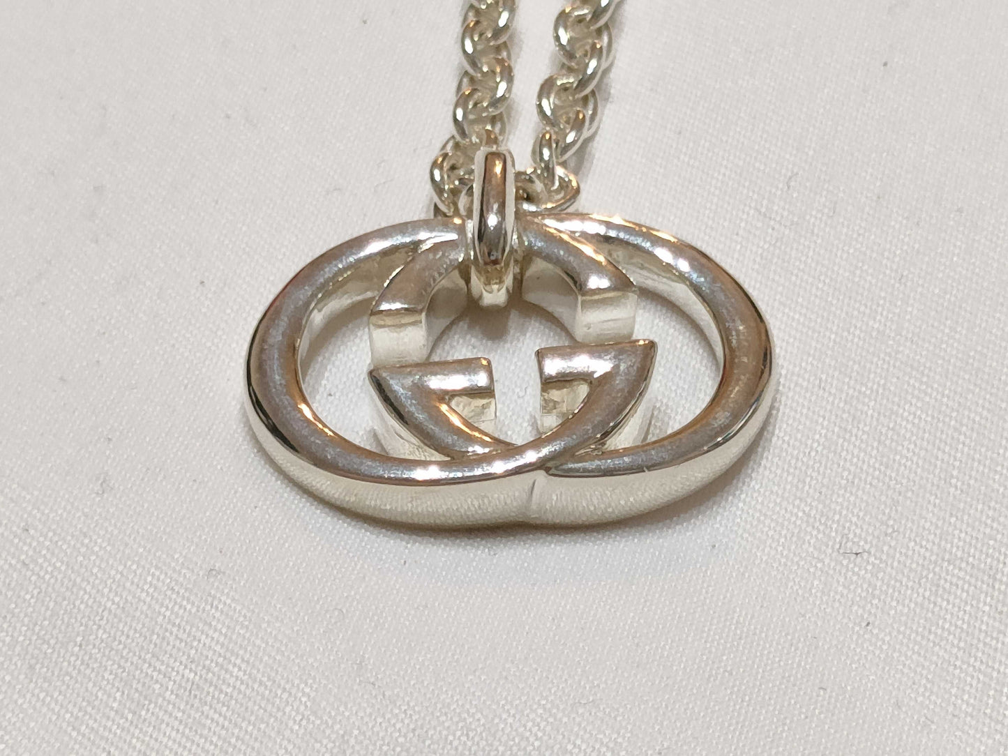 GUCCI GUCCI Necklace Interlocking Ag925 Necklace