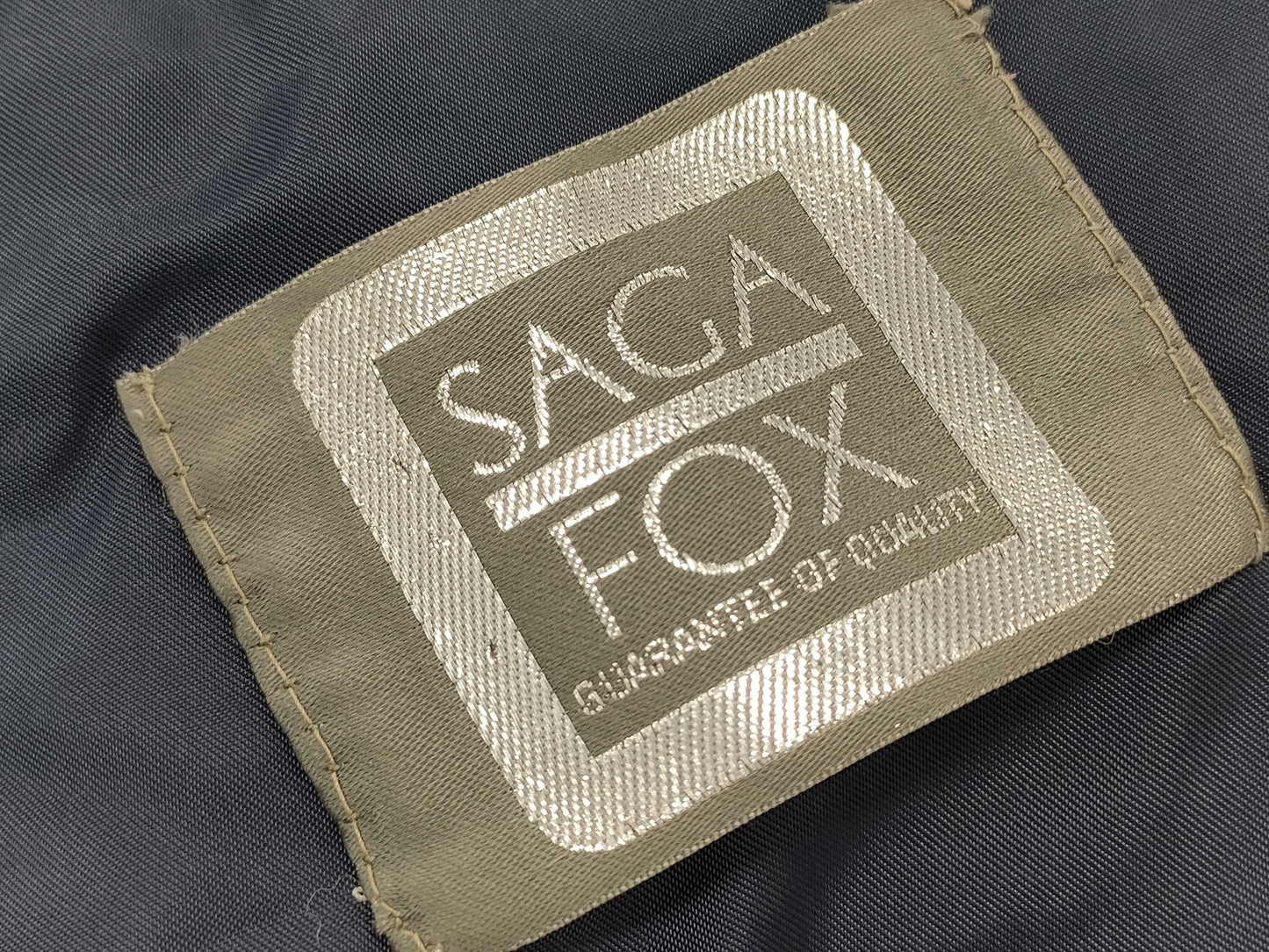 Fur Fox Saga Coat Size F
