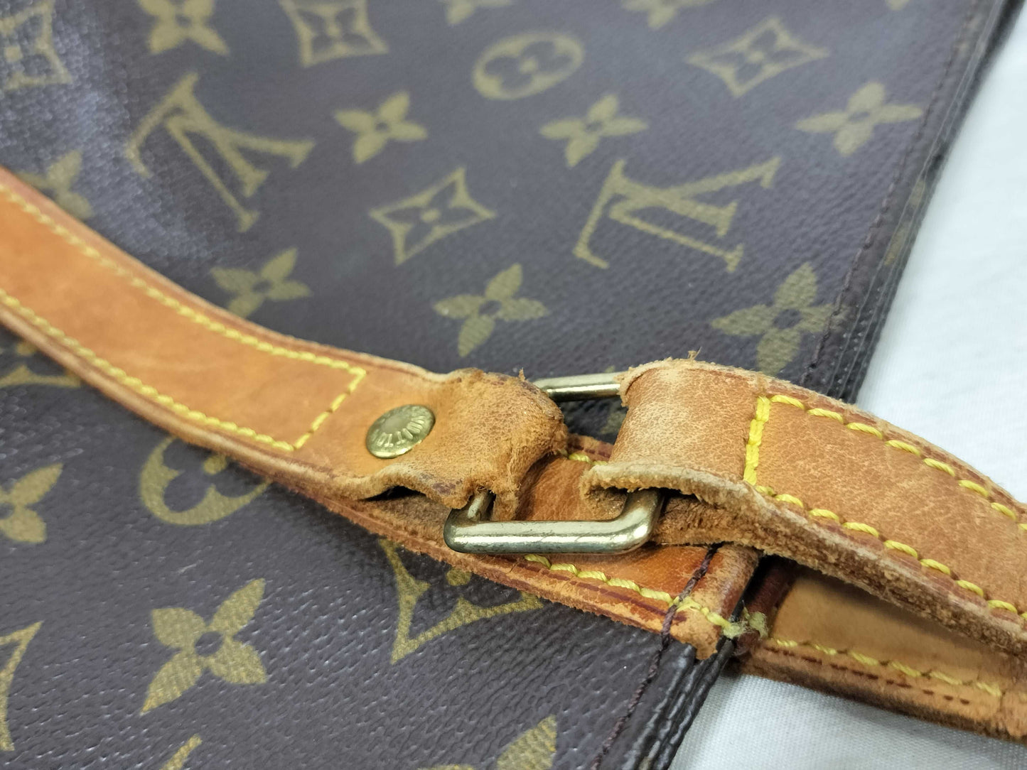 LOUIS VUITTON Monogram Sac Shopping Tote Bag M51008 Shoulder Bag