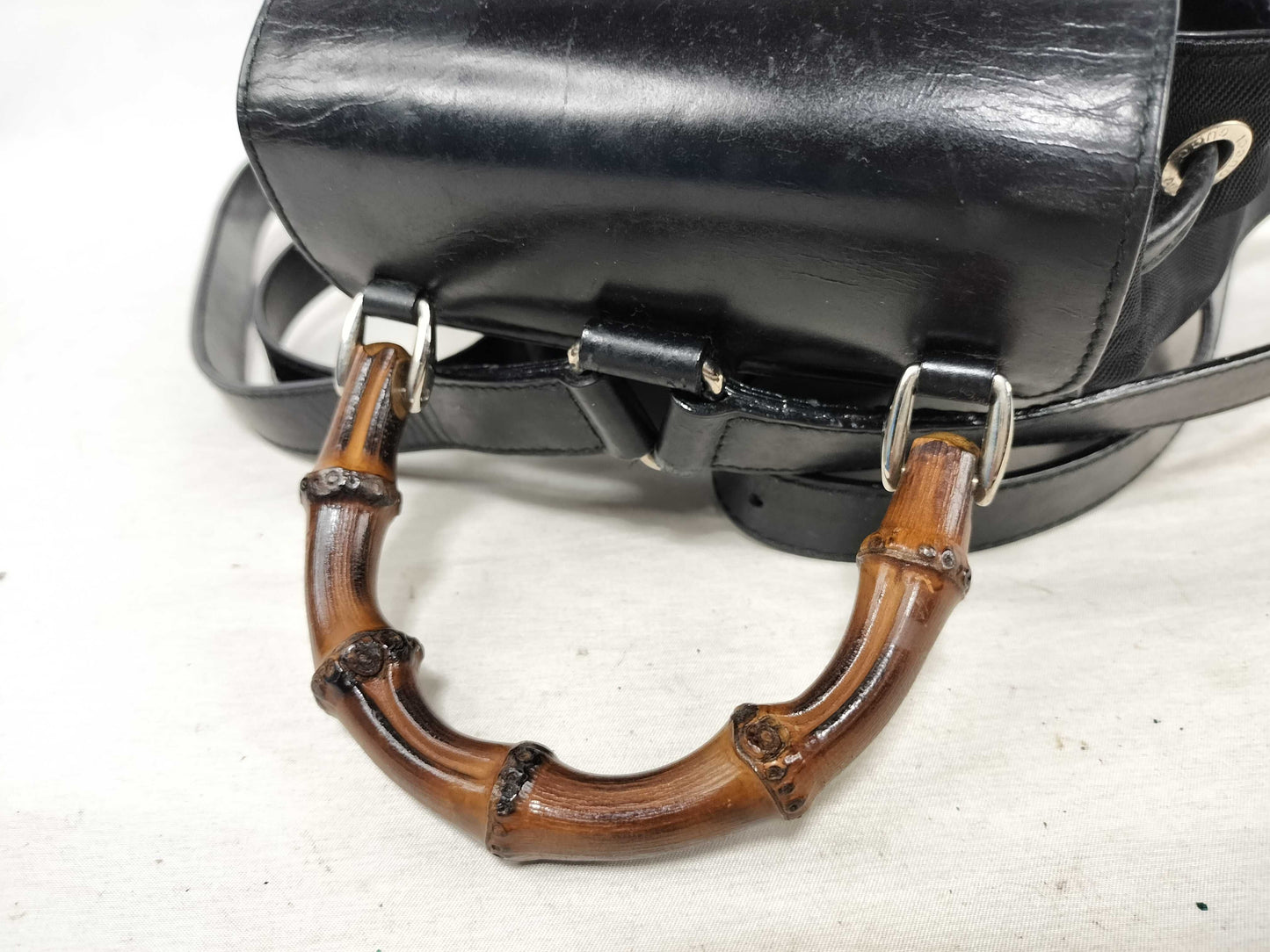 GUCCI Bamboo Backpack Gucci Bamboo Backpack