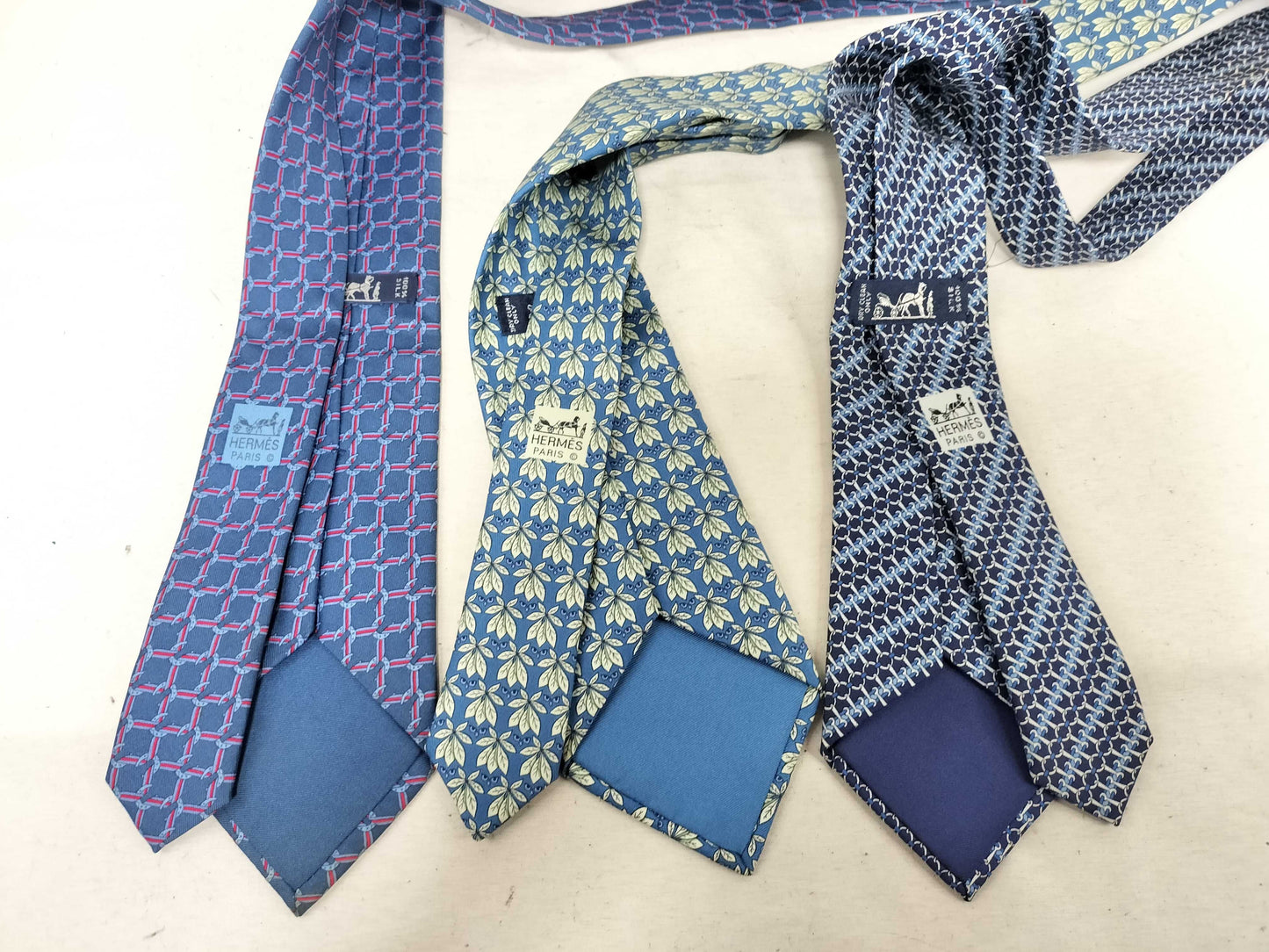 HERMES 3-piece tie