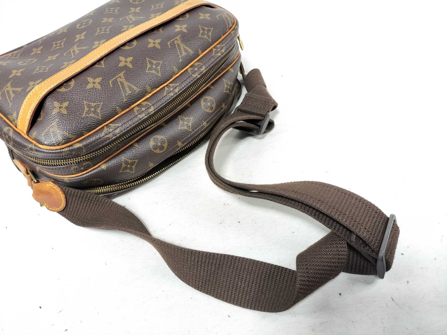 LOUIS VUITTON Monogram Reporter Shoulder Bag