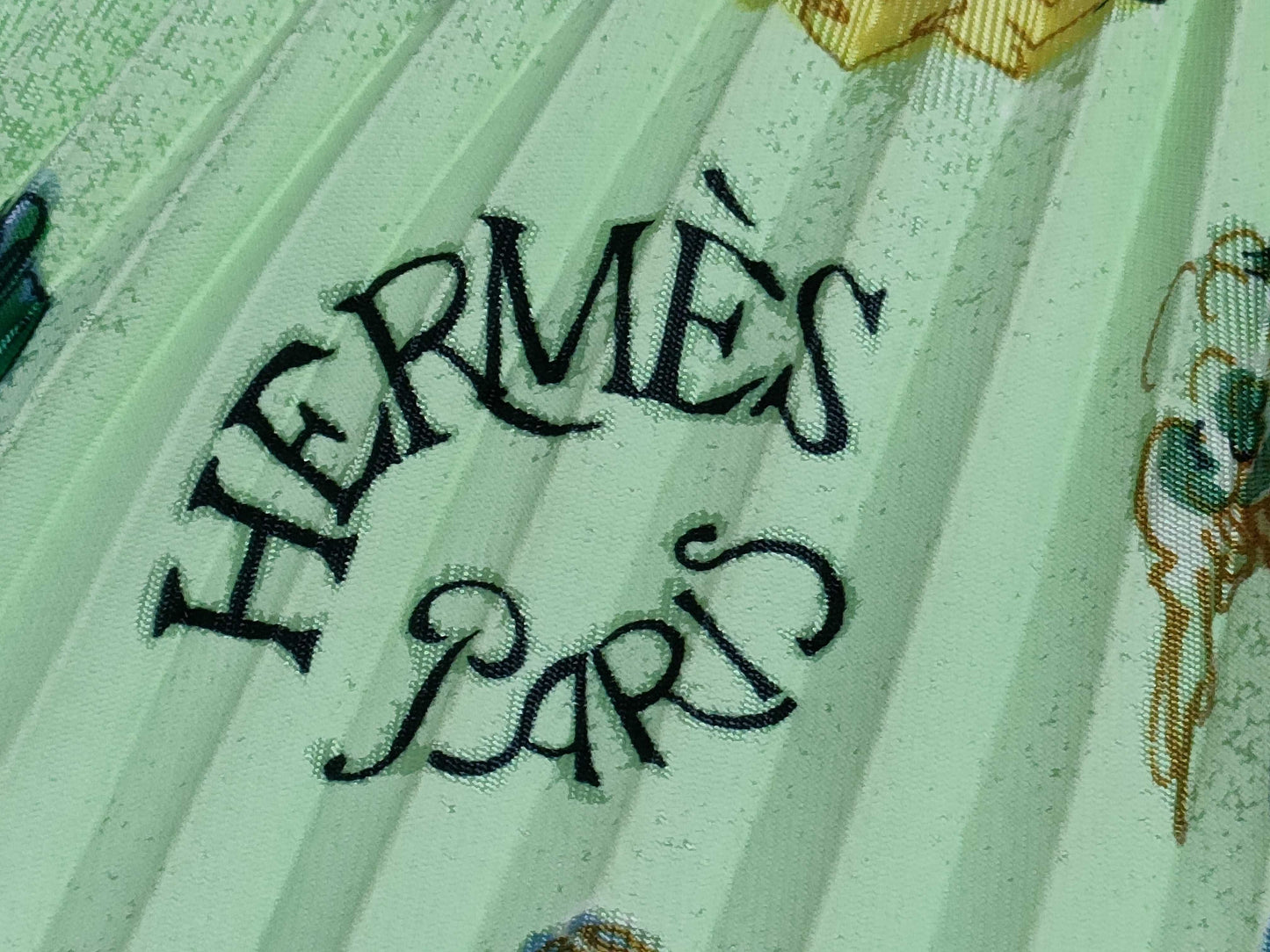 HERMES HERMES Pleated Carré Other Accessories