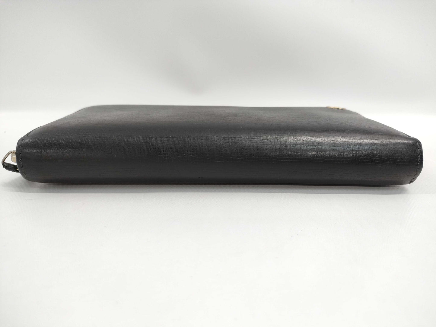 GUCCI Gucci Interlocking G Round Zip Wallet Black Wallet