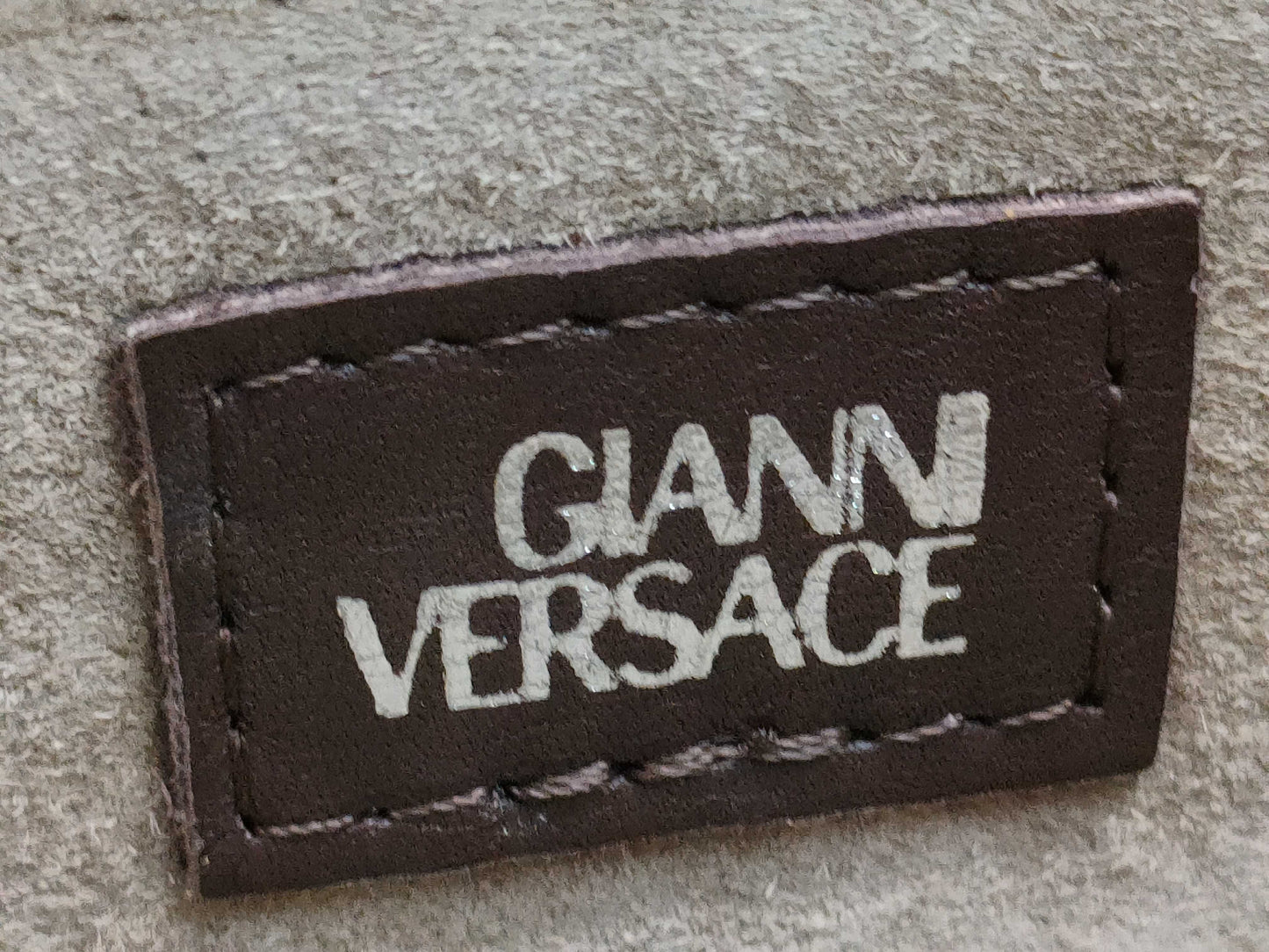 VERSACE GIANNI VERSACE Old Versace Python Clutch Bag Second Bag