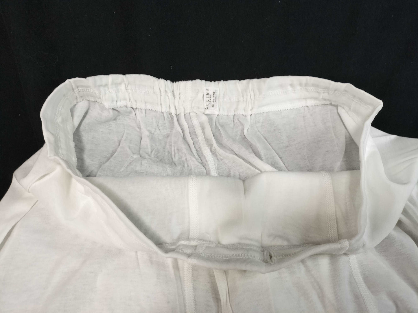 CELINE Sulky Horse Carriage Embroidered Sweatpants. Brand new, unopened, unused, with bag.