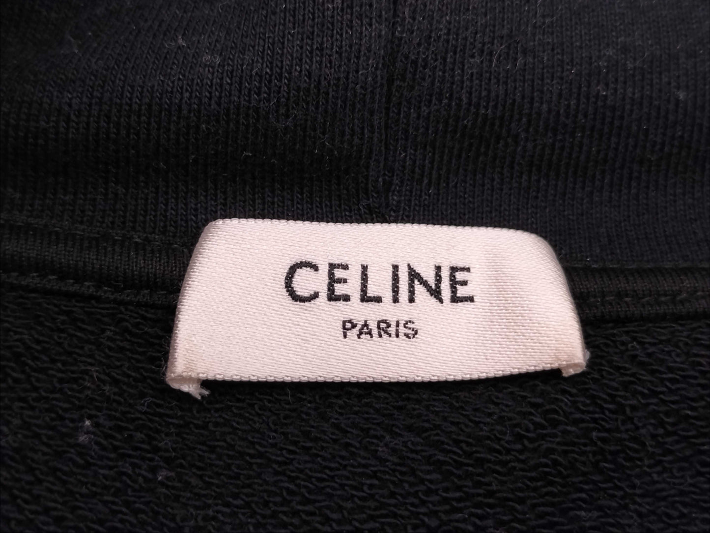 CELINE CELINE Hedi Slimane BOY DOLL Pullover Hoodie Hedi Slimane Era Boy Doll Black Logo Current Tag Tops