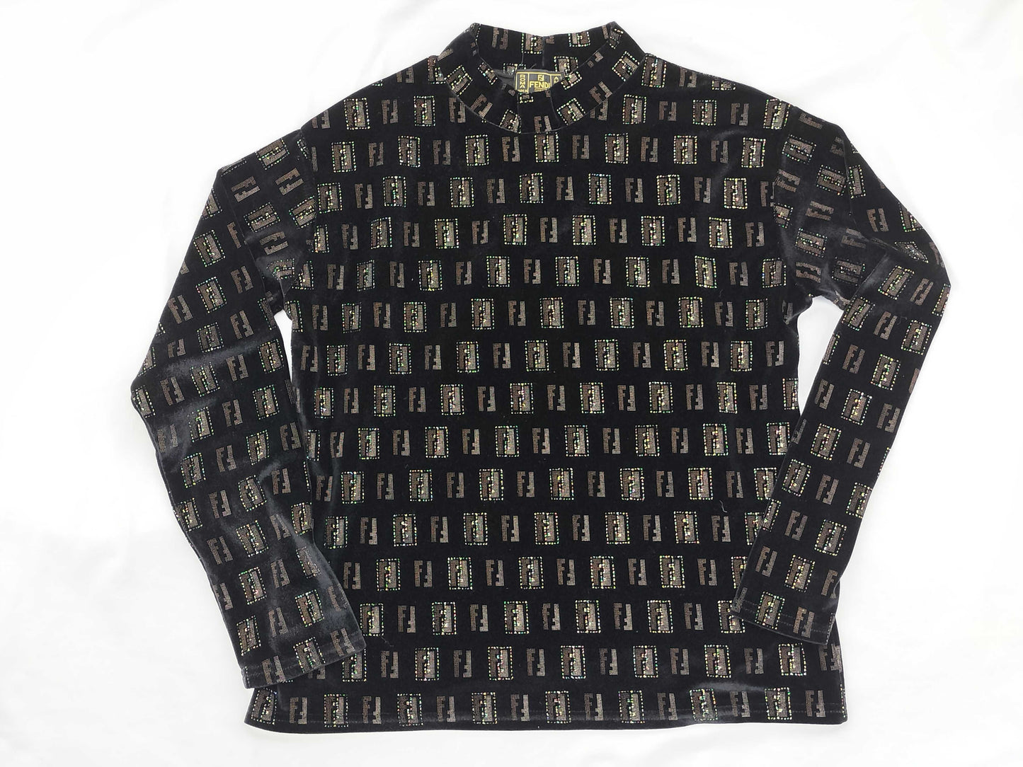 FENDI Velvet Tops Tops