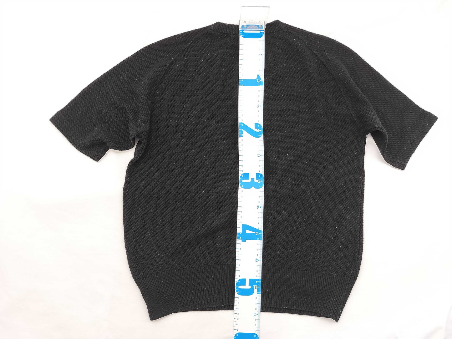 GUCCI Logo Embroidered Knit Top in Black