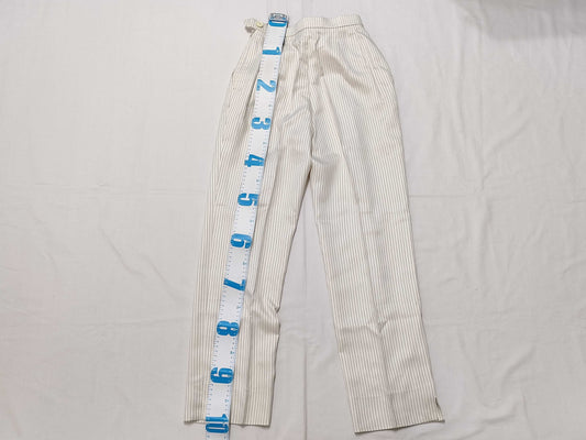 Christian Dior striped pants from the Galliano era, John Galliano 2007 pants