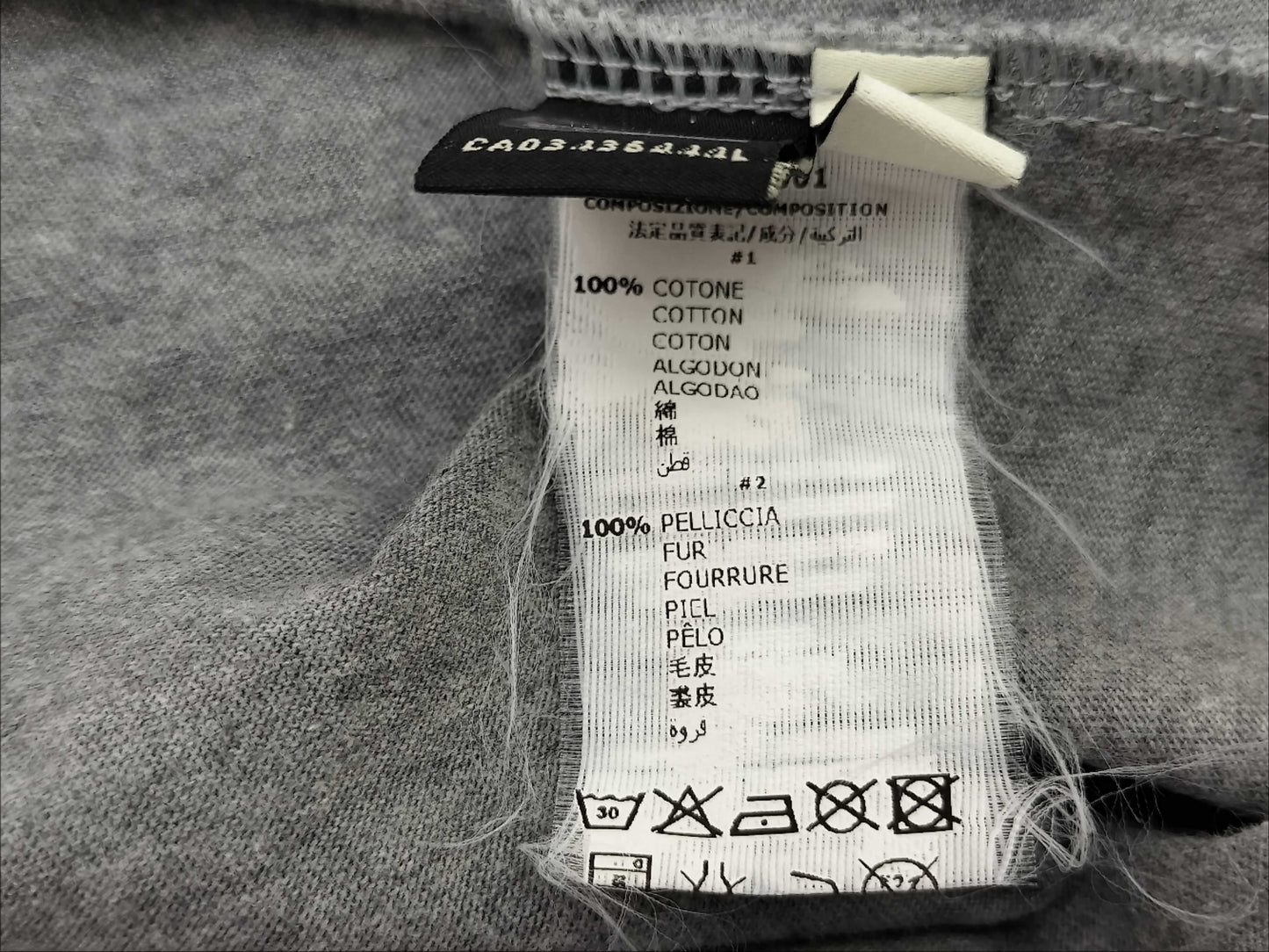 FENDI FENDI Current Tag Tops Logo Tops