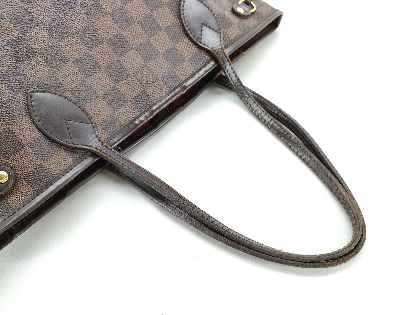LOUIS VUITTON Damier Neverfull PM N51109 Damier Tote Bag