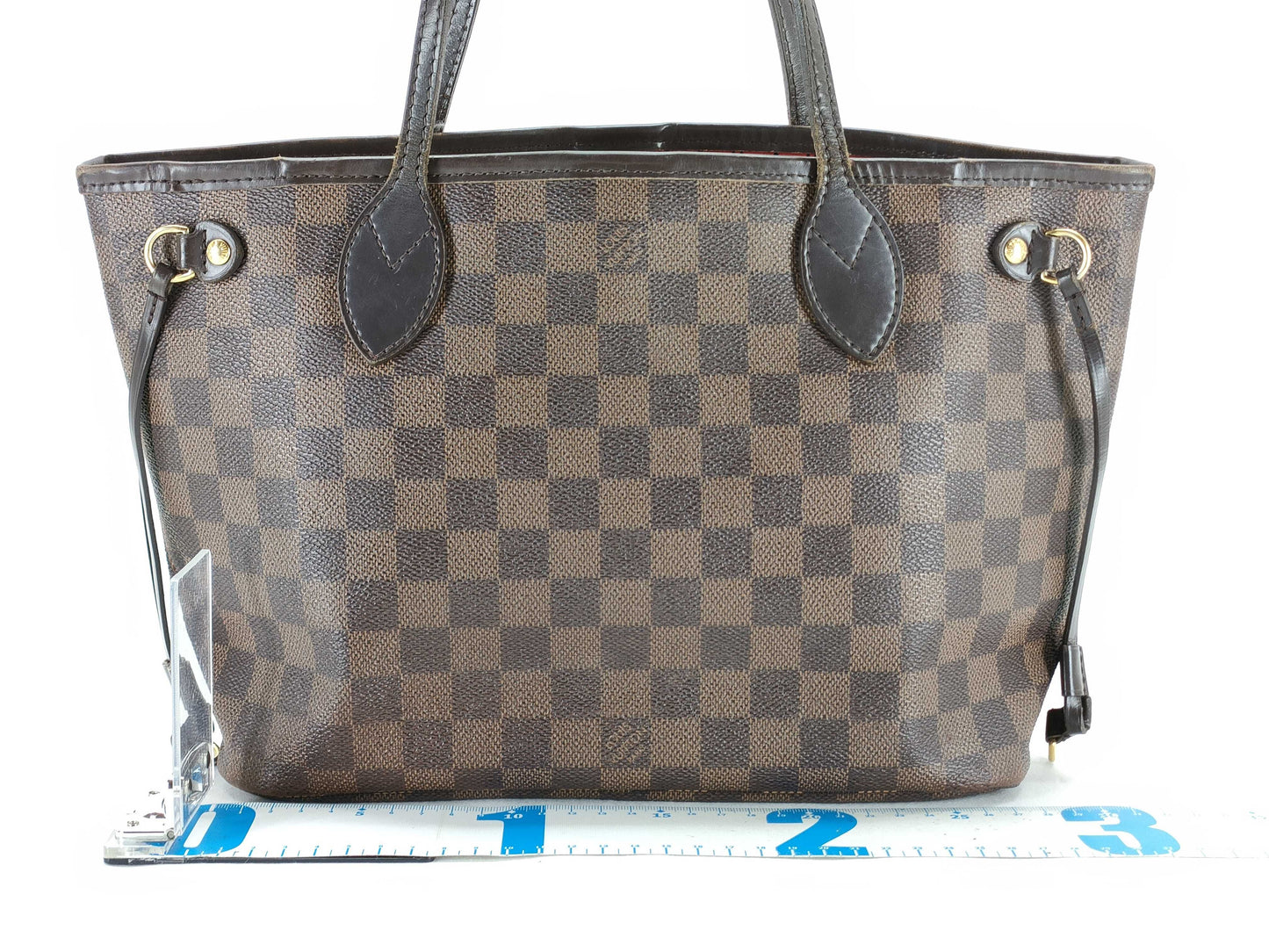 LOUIS VUITTON Damier Neverfull PM N51109 Damier Tote Bag