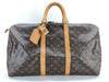 LOUIS VUITTON Monogram Keepall Bandouliere 50 M41416 Monogram Boston Bag