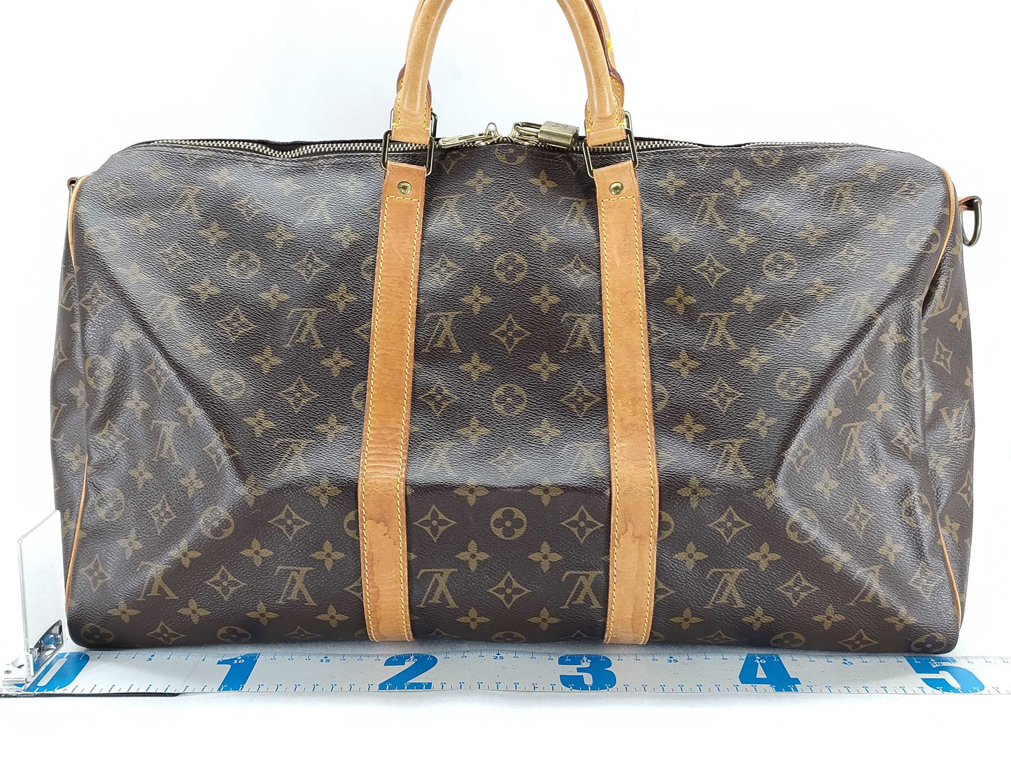 LOUIS VUITTON Monogram Keepall Bandouliere 50 M41416 Monogram Boston Bag