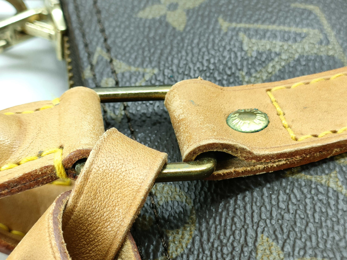 LOUIS VUITTON Monogram Keepall Bandouliere 50 M41416 Monogram Boston Bag