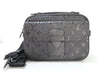 LOUIS VUITTON LV Monogram Taurillon S-Lock Messenger Shoulder Bag M58489 RFID Enabled Black Shoulder Bag