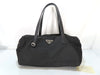 PRADA PRADA Nylon Saffiano Mini Boston Bag BR2394 Black W32cm Handbag